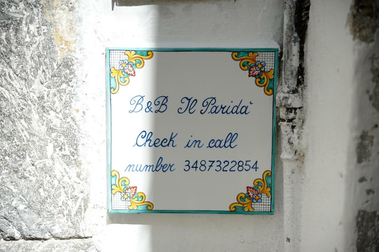 Bed and Breakfast Il Paridà à Amalfi Extérieur photo